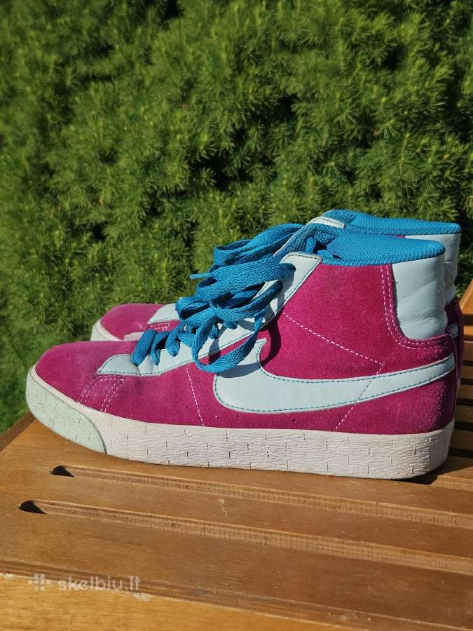 Nike Blazer Mid 6.0 Red Plum/vaporize - nuotraukos Nr. 8