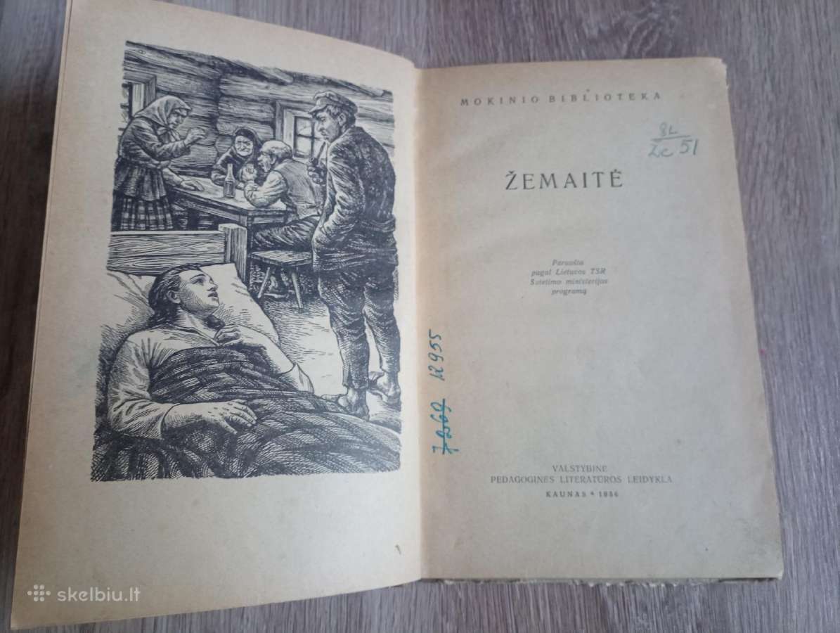 1956 metu Zemaites knyga - nuotraukos Nr. 2