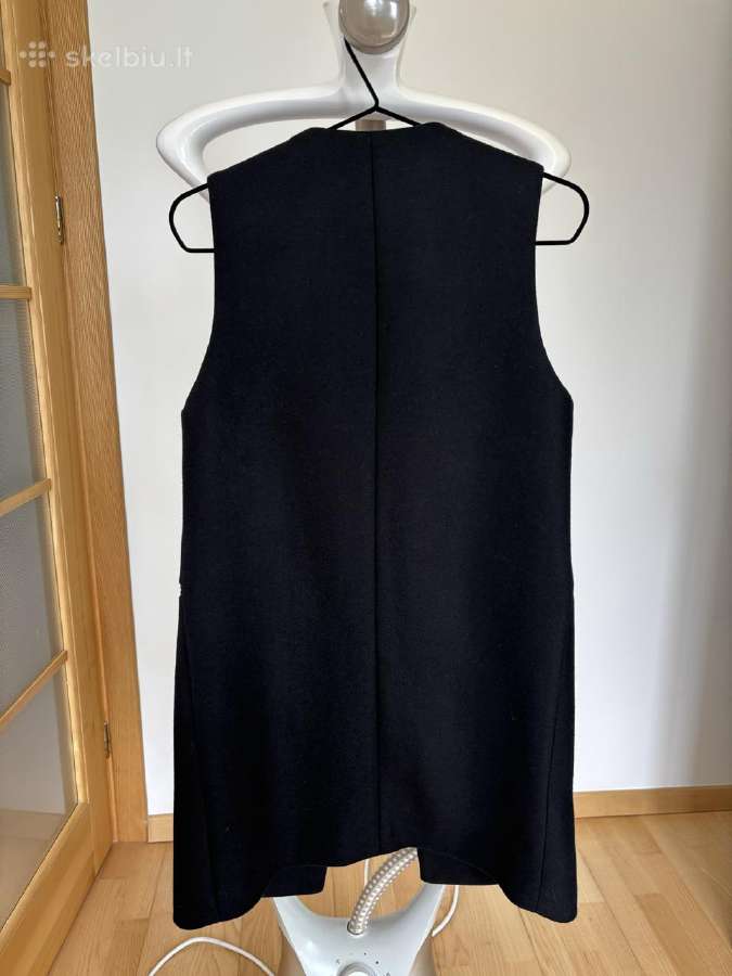Juoda vilnonė Massimo Dutti liemenė, Xs - nuotraukos Nr. 3
