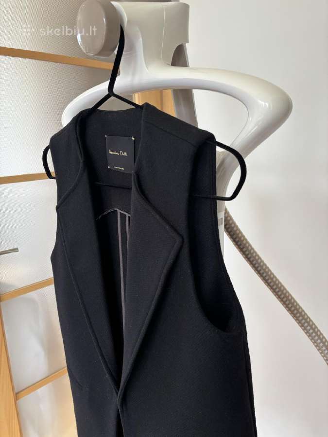 Juoda vilnonė Massimo Dutti liemenė, Xs - nuotraukos Nr. 6