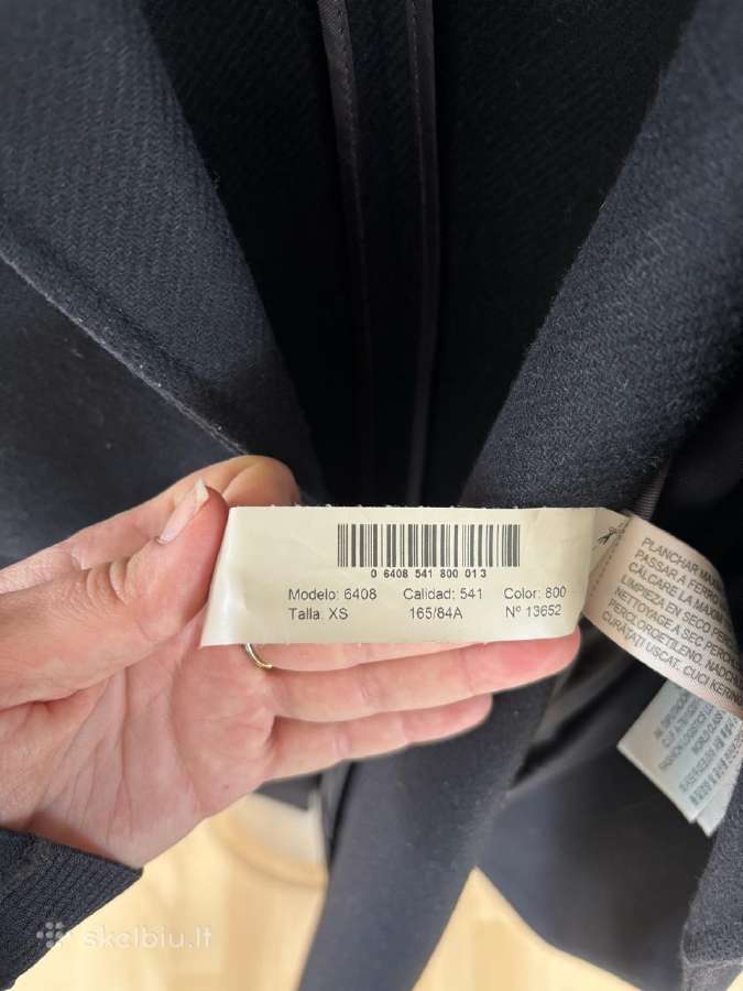 Juoda vilnonė Massimo Dutti liemenė, Xs - nuotraukos Nr. 8