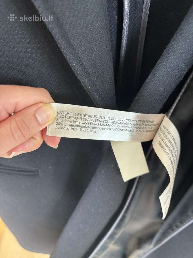Juoda vilnonė Massimo Dutti liemenė, Xs - nuotraukos Nr. 9