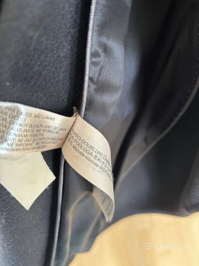 Juoda vilnonė Massimo Dutti liemenė, Xs - nuotraukos Nr. 10
