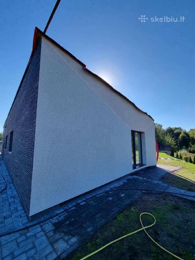 Dekoratyvinio,struktūrinio tinko purškimas,dėjimas - nuotraukos Nr. 25