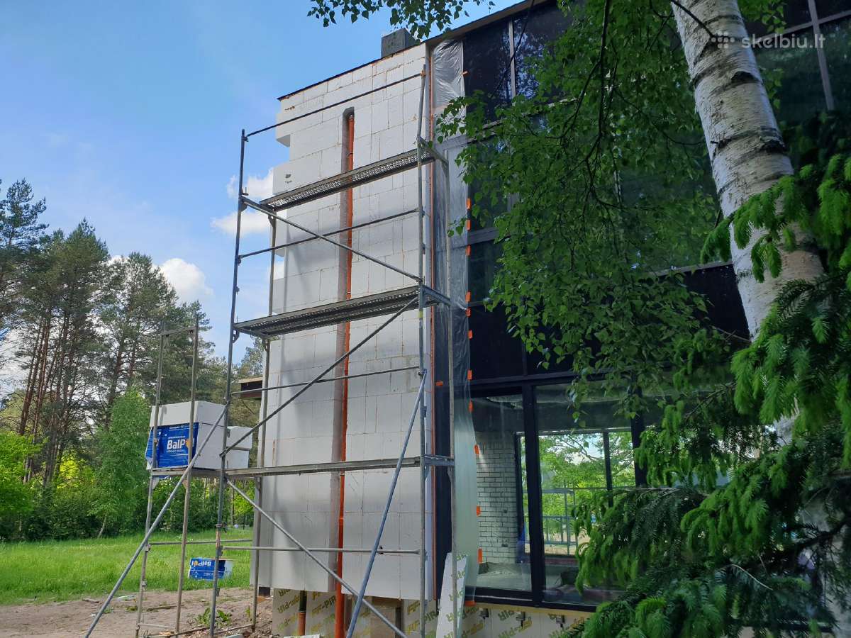 Fasadų šiltinimas,dekoro purškimas,skardinimas - nuotraukos Nr. 33