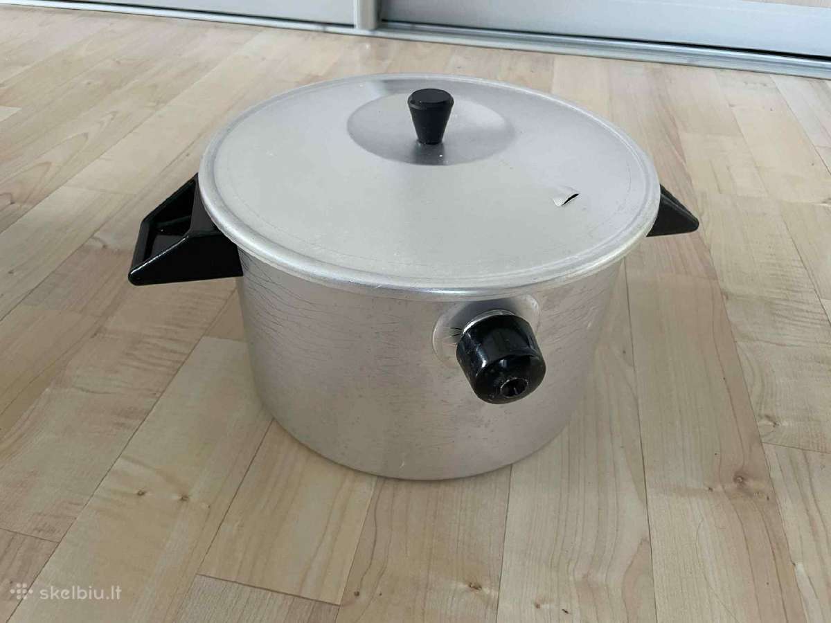 Pieno viryklė su dvigubu dugnu tokiu dabar nėra!