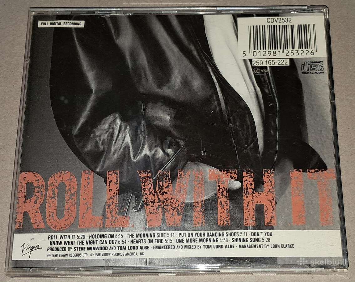 Steve Winwood – Roll With IT (Audio CD) - nuotraukos Nr. 2
