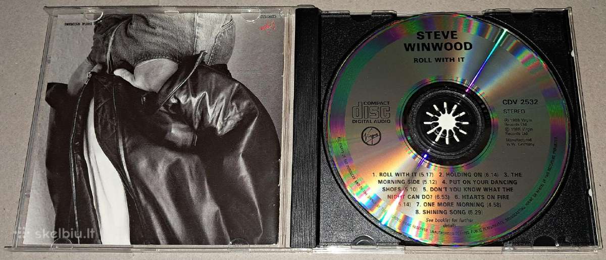 Steve Winwood – Roll With IT (Audio CD) - nuotraukos Nr. 3