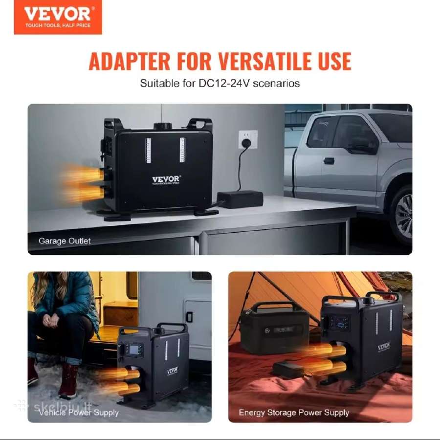 Dyzelinis šildytuvas Vevor su 220v adapteriu - nuotraukos Nr. 6