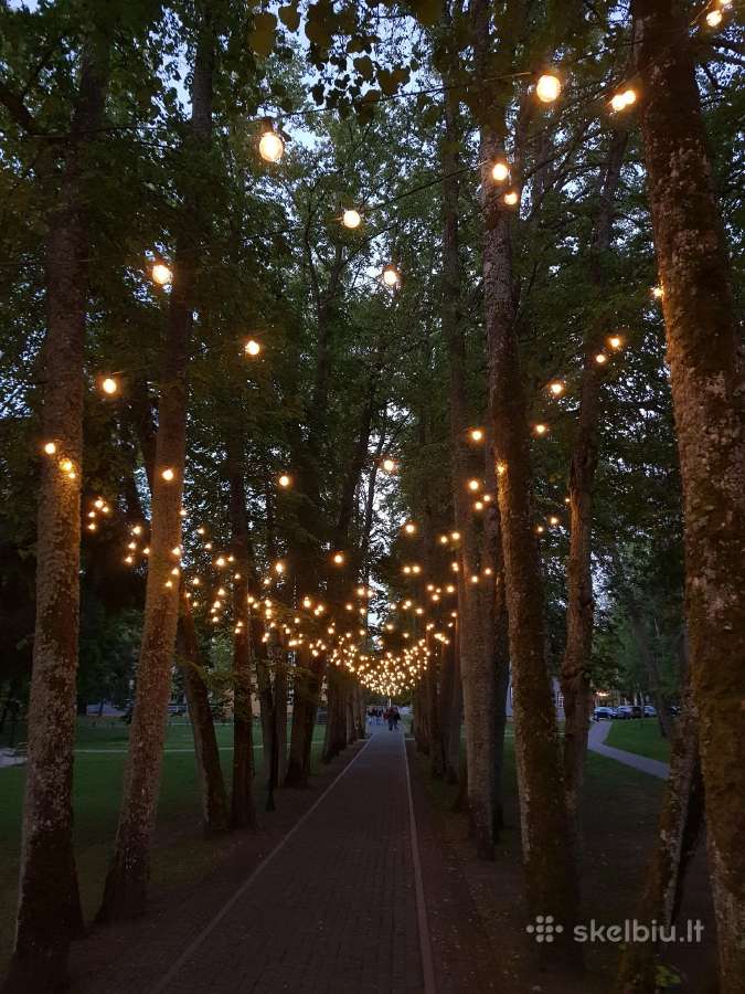  kj LED lauko lempučių girliandų nuoma - nuotraukos Nr. 7