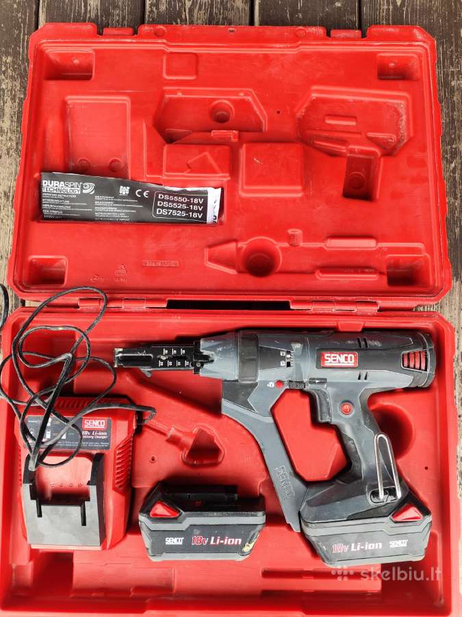Parduodu. Elektrinis suktuvas Senco Ds55440 18v - nuotraukos Nr. 6