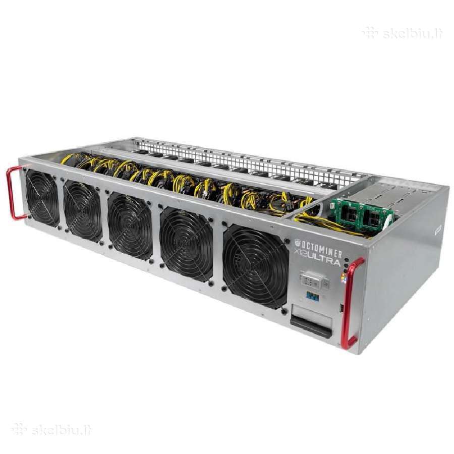 Octominer X12 Ultra + 12 Rx 480 8gb