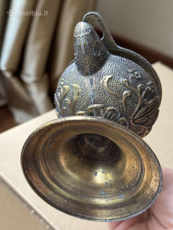 Žalvarinis nedidelis insas su ornamentais - nuotraukos Nr. 13