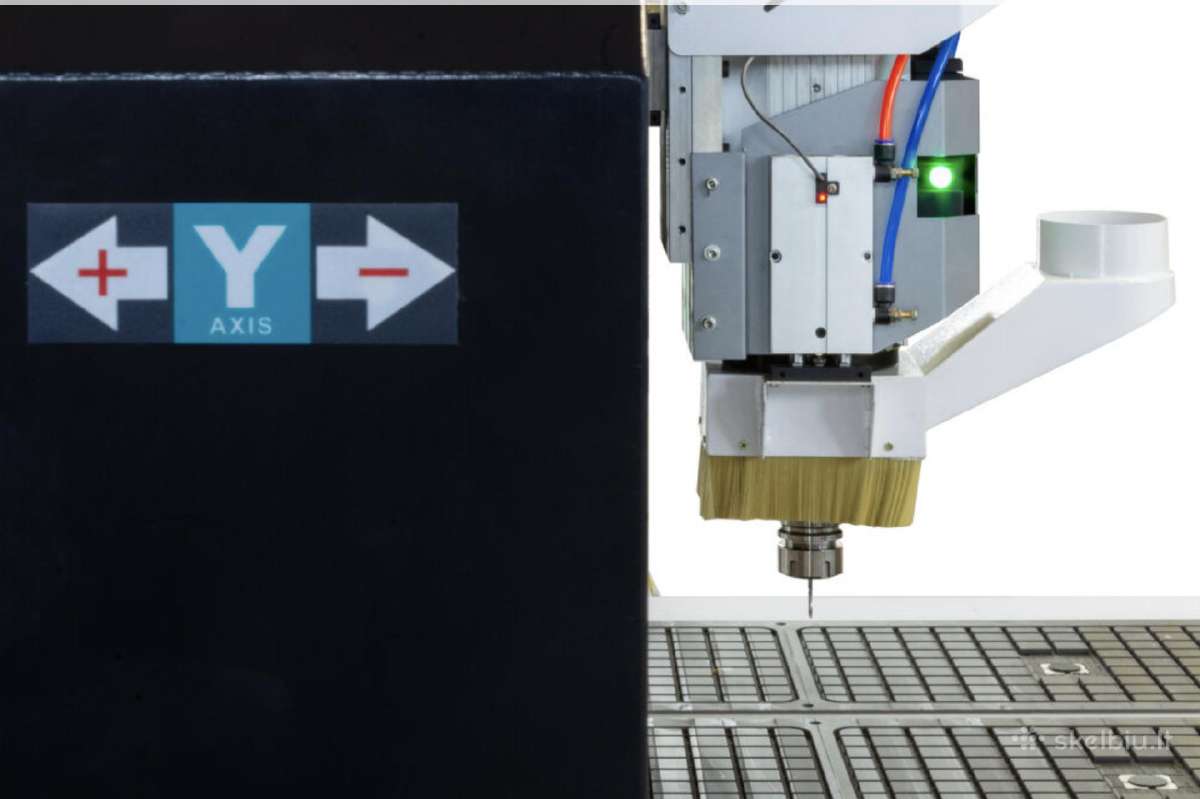 CNC frezavimo staklės 6090 Industry 2.0 - nuotraukos Nr. 7