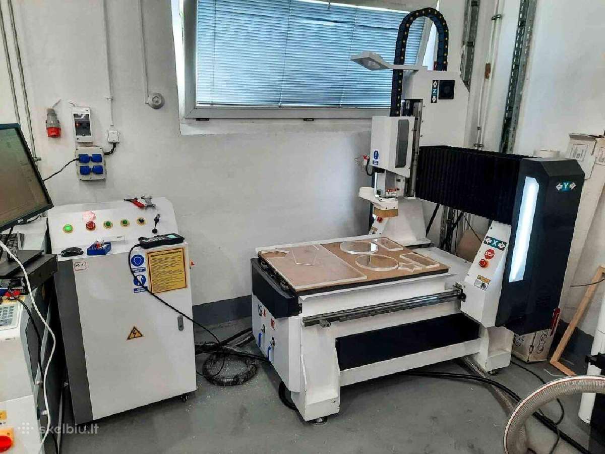 CNC frezavimo staklės 6090 Industry 2.0 - nuotraukos Nr. 14