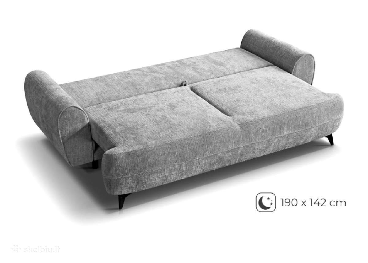 Sofa-lova su dėže patalynei „Cremosa" - nuotraukos Nr. 4
