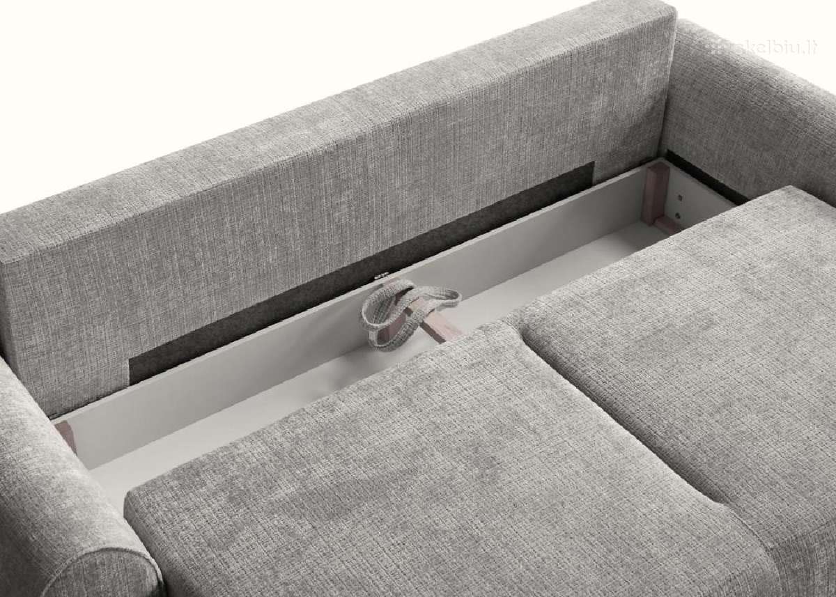 Sofa-lova su dėže patalynei „Cremosa" - nuotraukos Nr. 7