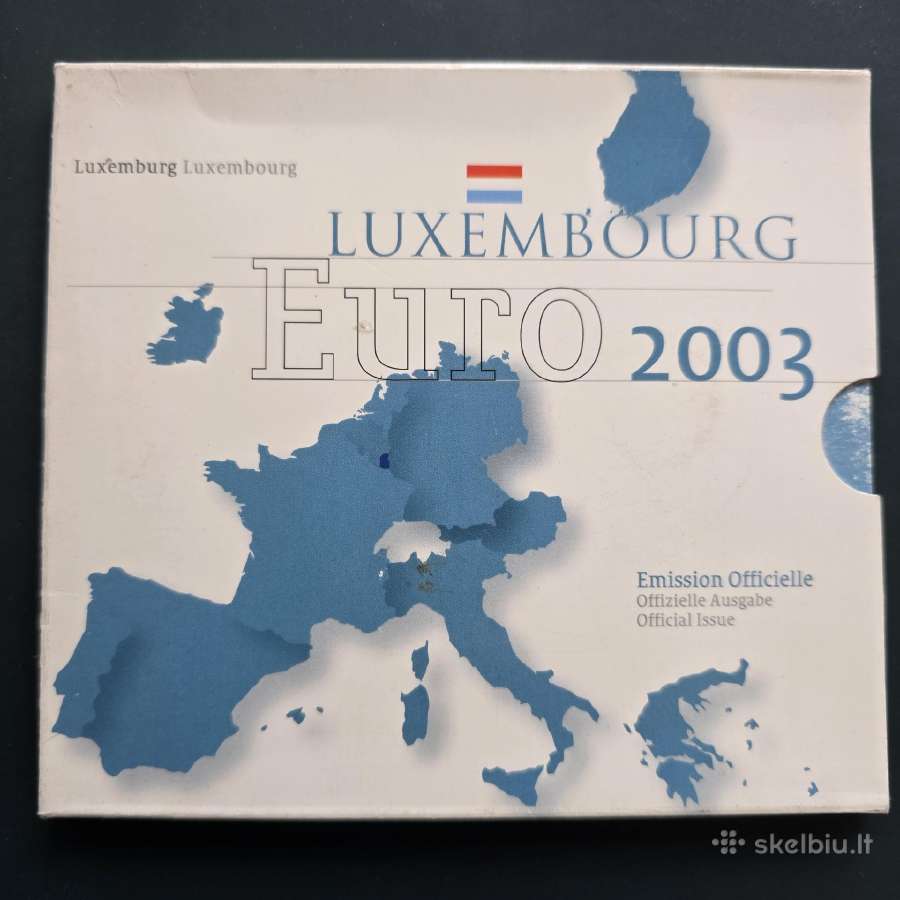 Liuksemburgas 2003m, 2004m eurų rinkiniai Bu - nuotraukos Nr. 4