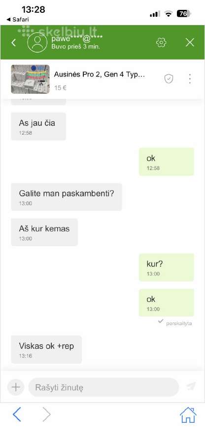 Ausinės Pro 3, Pro 2 2026 1:1 Atsiliepimai, Akcija - nuotraukos Nr. 19