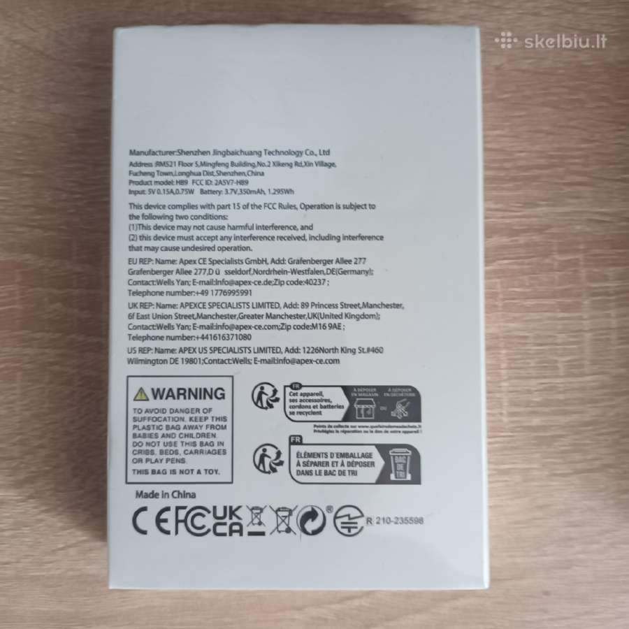 Išmanusis laikrodis Senbono - nuotraukos Nr. 2