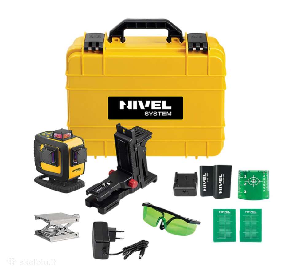 Lazerinis nivelyras Nivel System Cl4d-g, 30 m