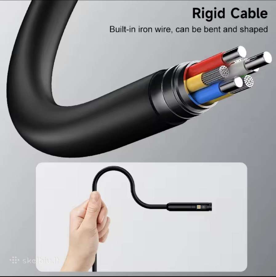 5,5 mm WiFi Dual endoskopinė kamera 1920p - nuotraukos Nr. 6