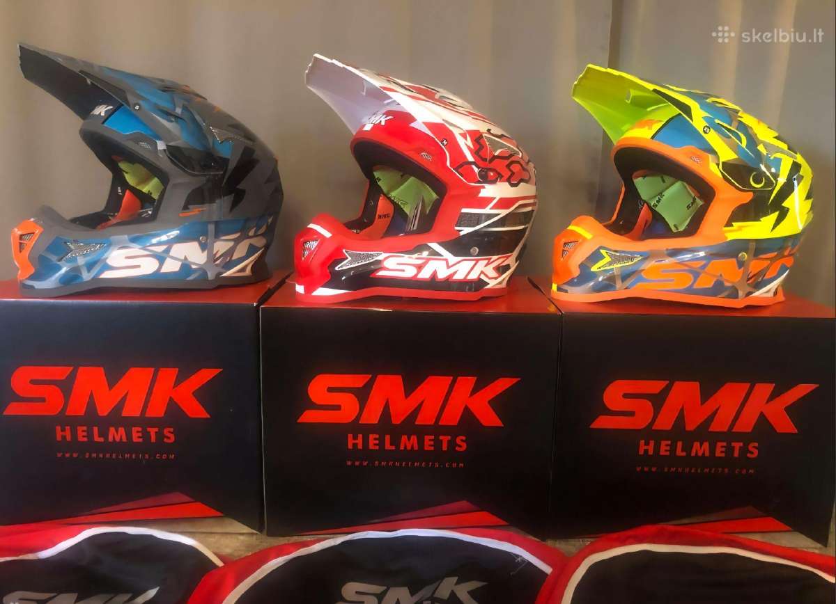 Didelis motokroso/enduro šalmų pasirinkimas - nuotraukos Nr. 4