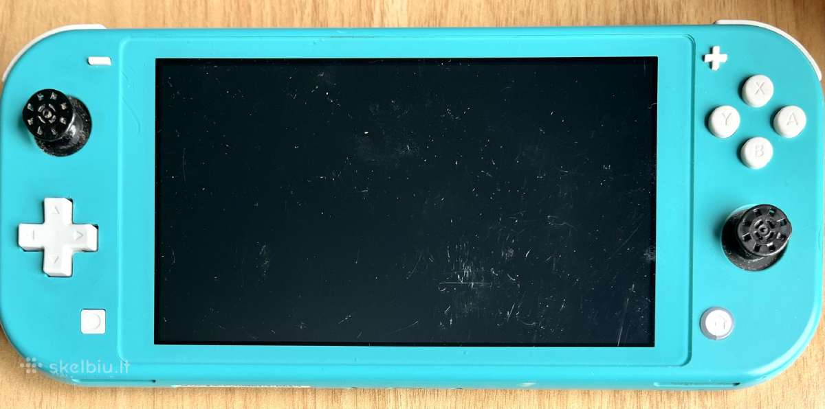 Nintendo Switch komplektas su 7 žaidimais