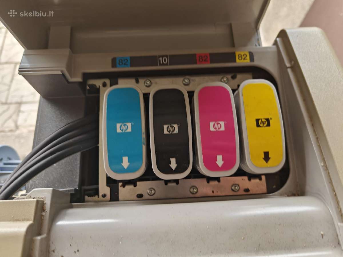 Hp Designjet 500 printeris - nuotraukos Nr. 4