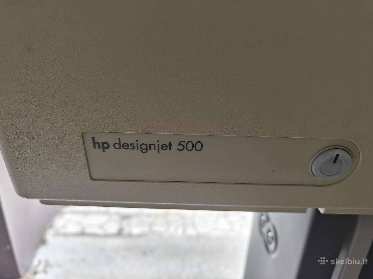 Hp Designjet 500 printeris - nuotraukos Nr. 5