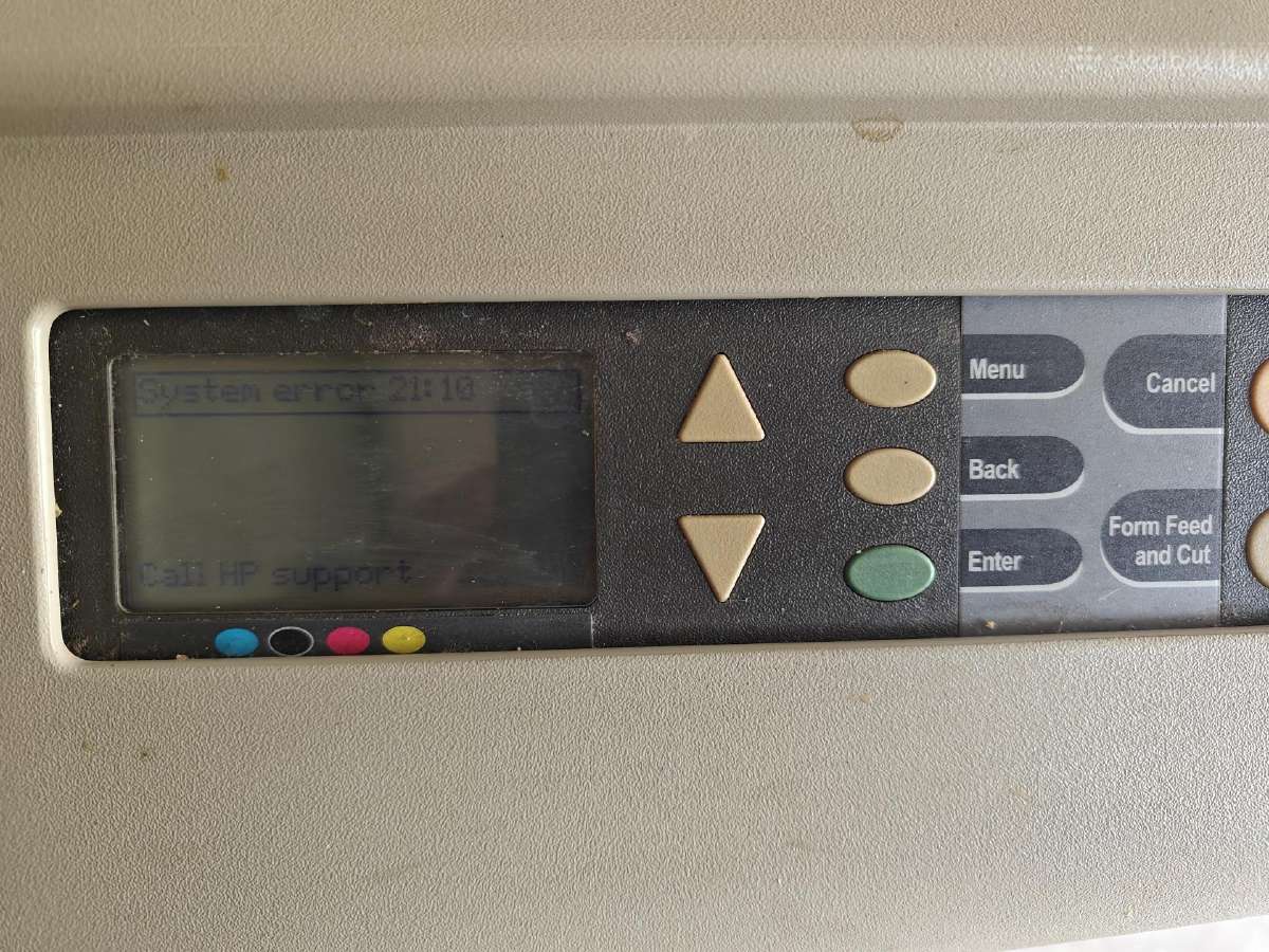 Hp Designjet 500 printeris - nuotraukos Nr. 7