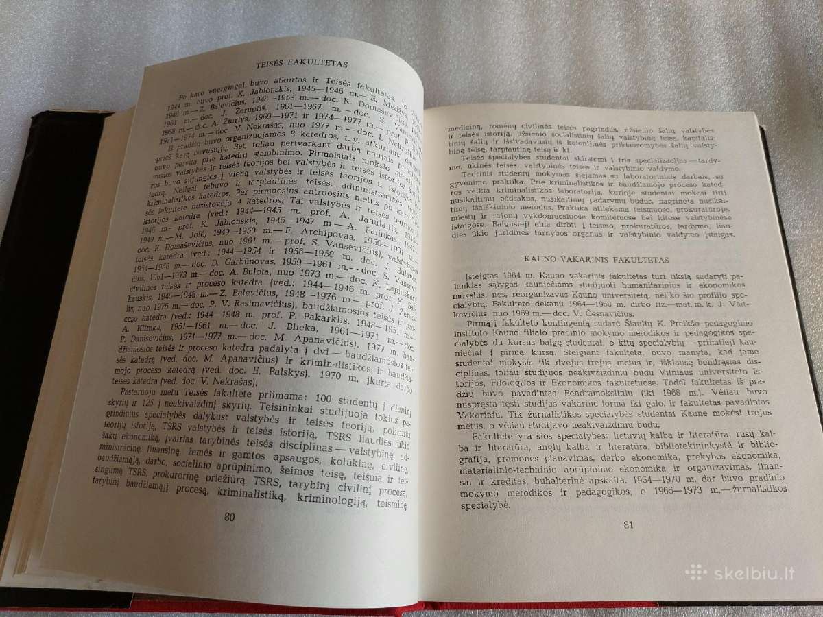 Vilniaus universiteto istorija 1940-1979 - nuotraukos Nr. 3