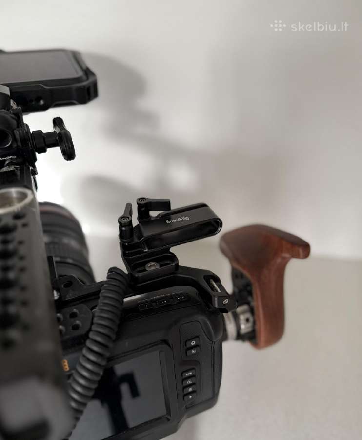 Blackmagic Pocket 4k + Canon 24-105 F4 + Extra - nuotraukos Nr. 4