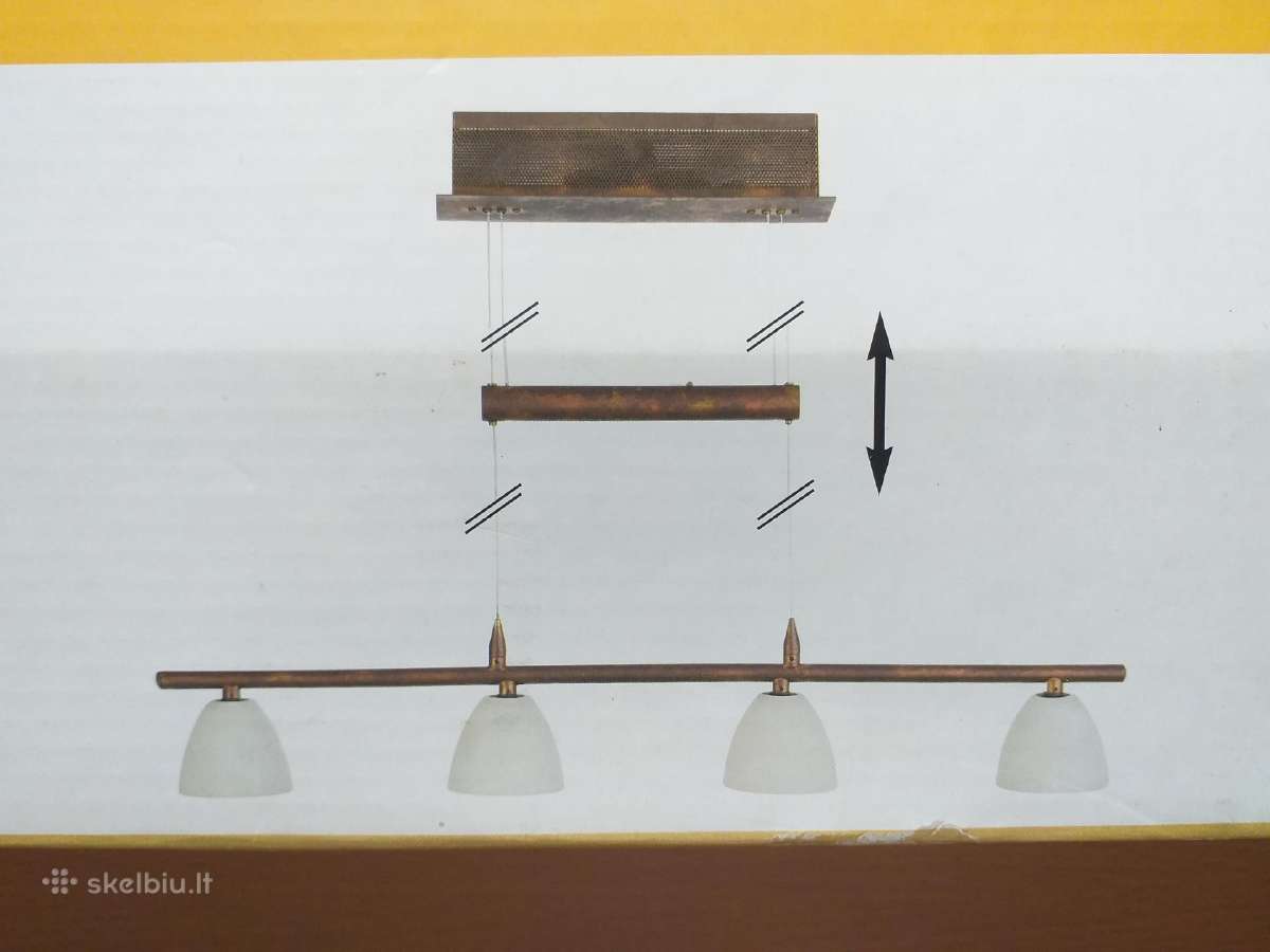 Pakabinamas šviestuvas Antwerpen 4x35w