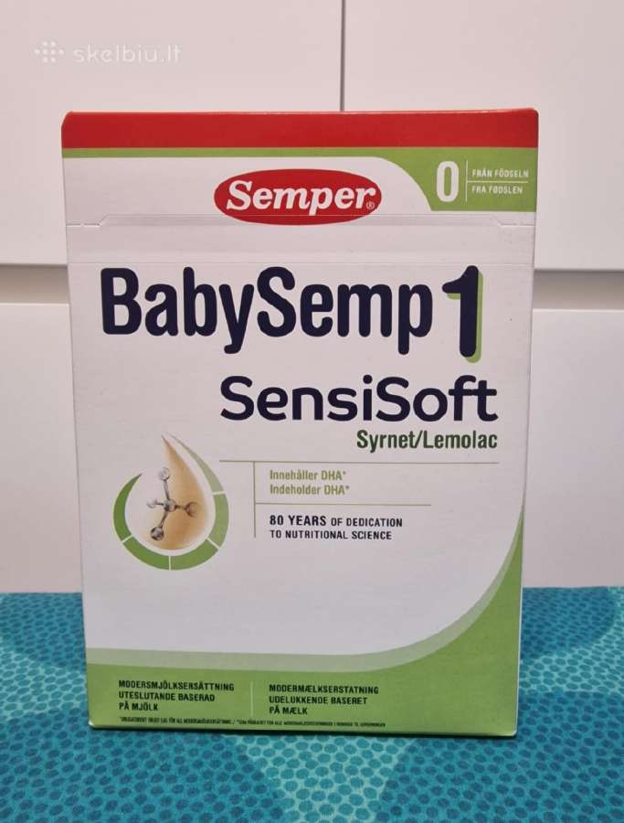 Pieno mišinys „Semper Babysemp 1 Lemolac“