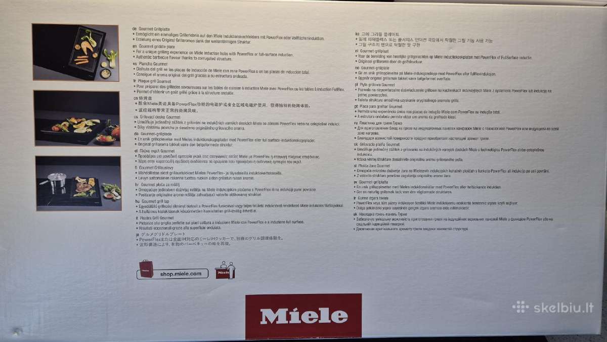 Miele Gourmet keptuvo plokštė - nuotraukos Nr. 6