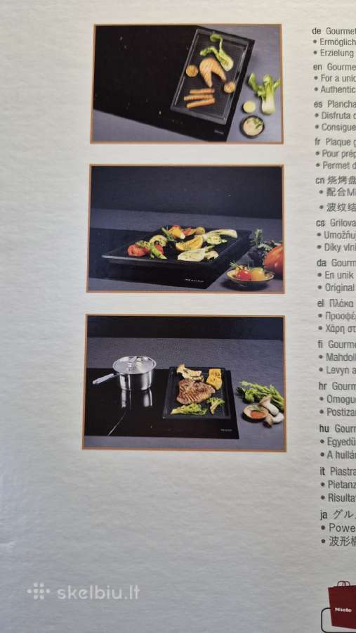 Miele Gourmet keptuvo plokštė - nuotraukos Nr. 7