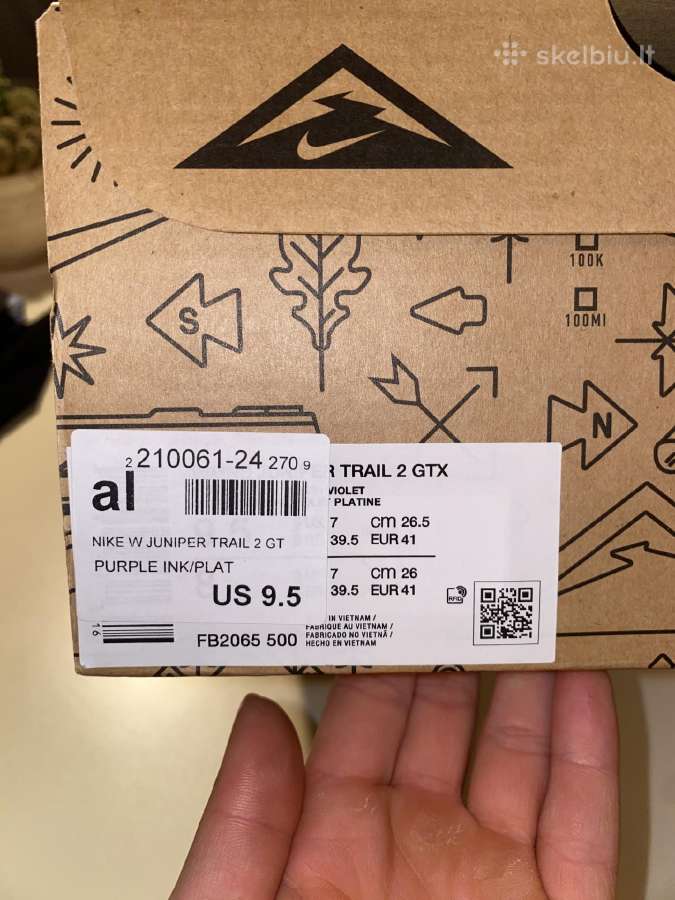 Nike juniper trail gore-tex bėgimo batai - nuotraukos Nr. 8