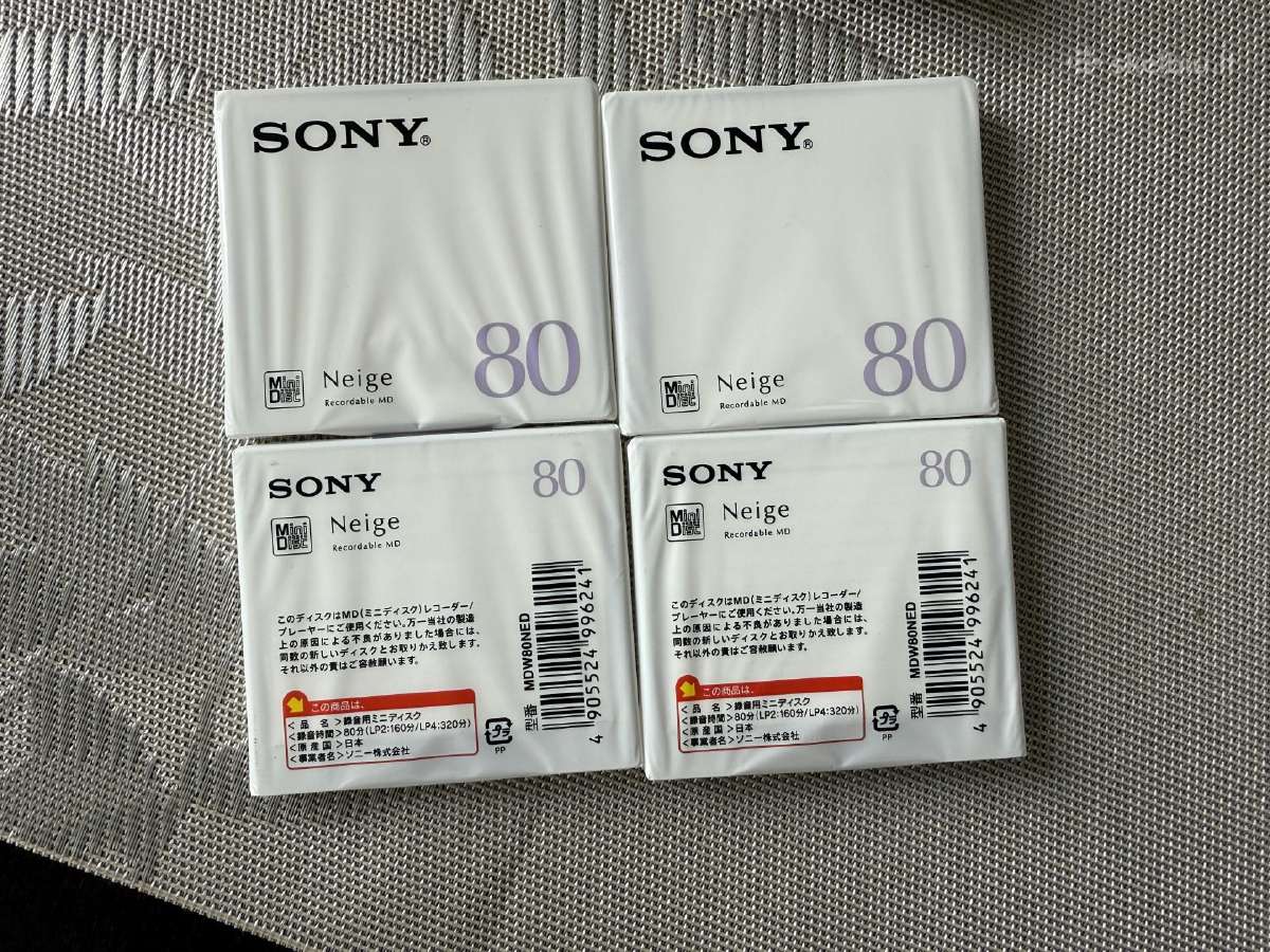 Sony neige 80 mini disc Mdw80ned