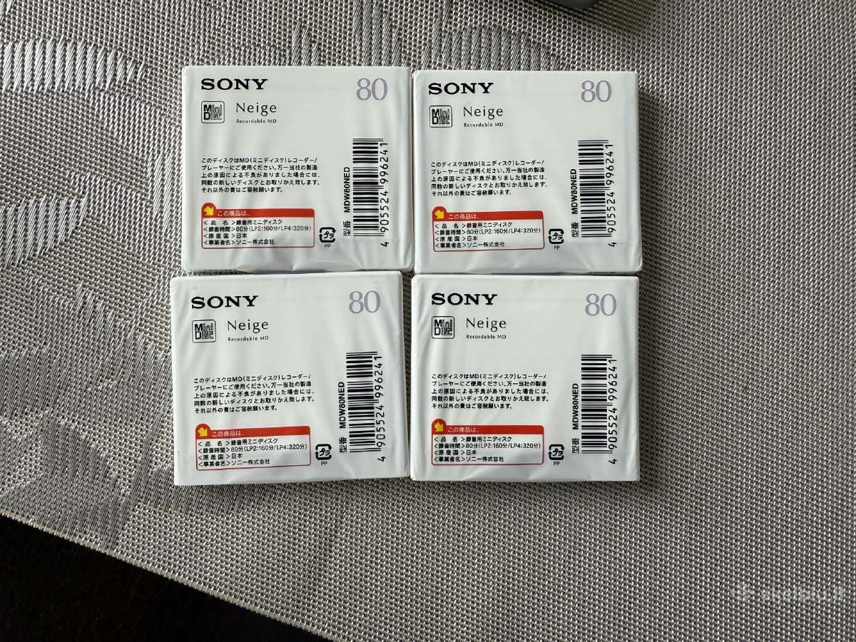 Sony neige 80 mini disc Mdw80ned - nuotraukos Nr. 3