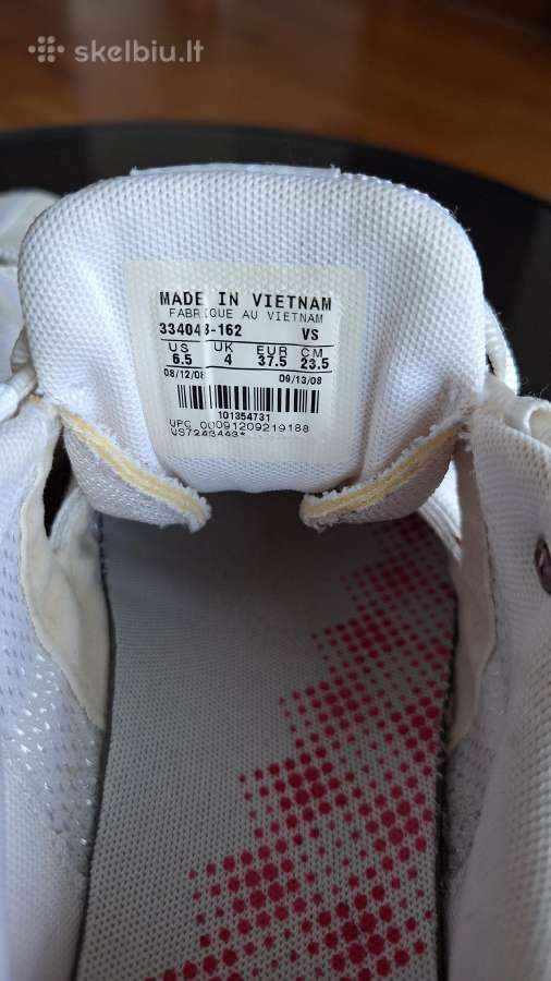 Balti moteriški Nike sportbačiai - nuotraukos Nr. 9