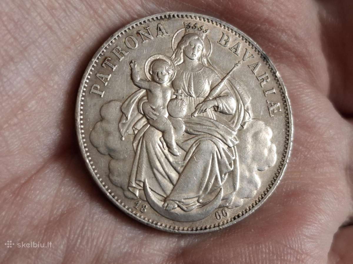 Bavarija Taleris 1866 sidabras