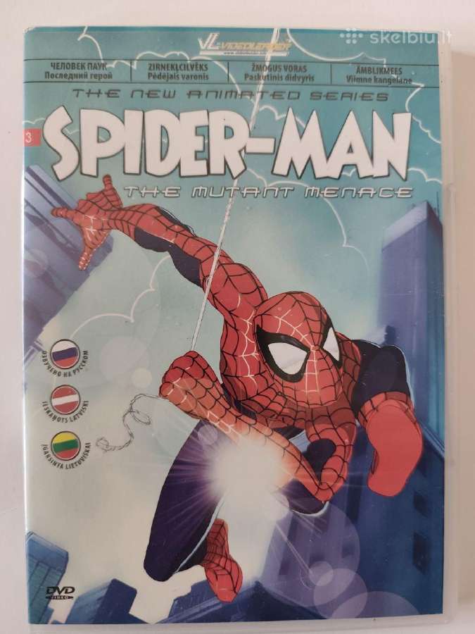Spider-man Dvd kolekcija animuota veiksmo klasika - nuotraukos Nr. 3