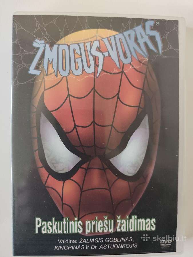 Spider-man Dvd kolekcija animuota veiksmo klasika - nuotraukos Nr. 4