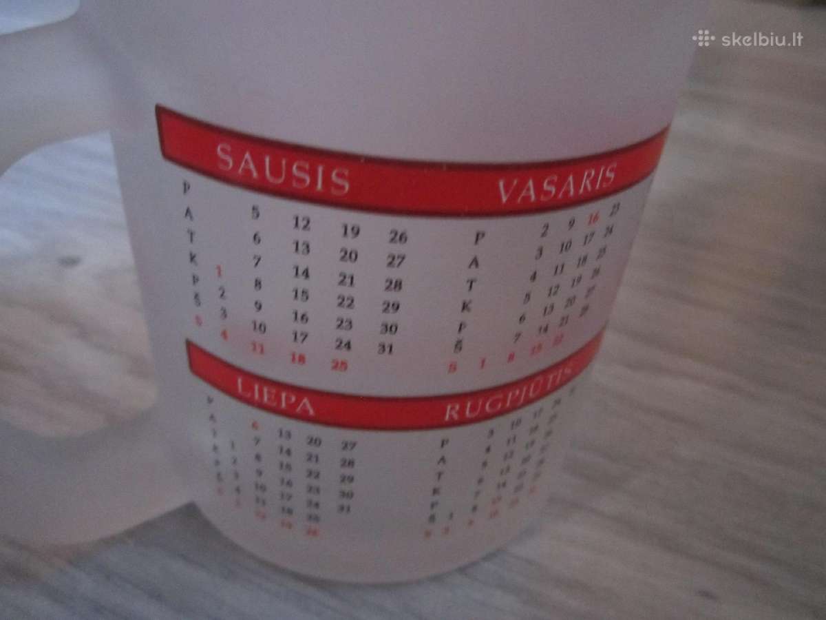 Stiklo puodelis "2009 metai" - nuotraukos Nr. 5