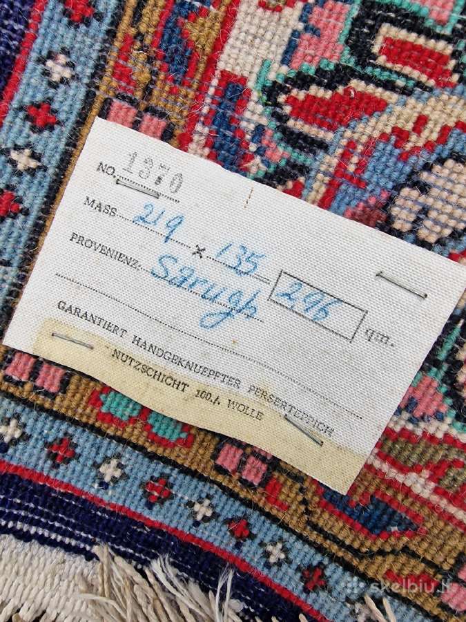 Vintažiniai Iranietiški kilimai - nuotraukos Nr. 15