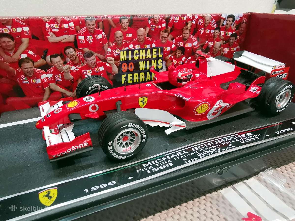 1:18 Formulės 1 (F1) Modeliai - nuotraukos Nr. 32