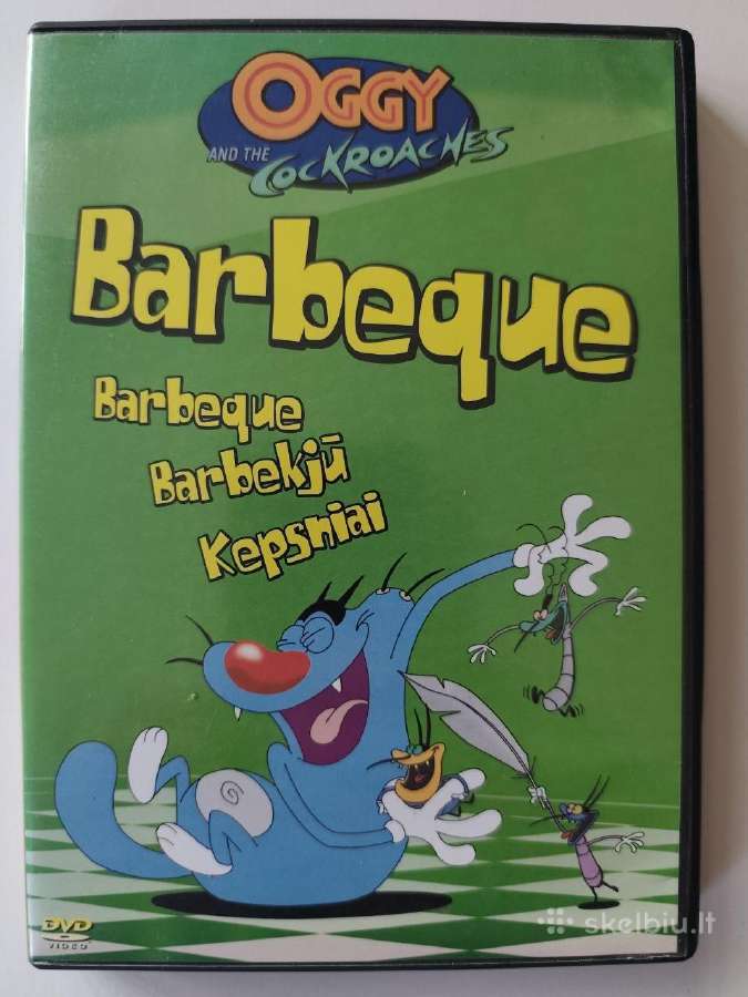 6 originalūs „Oggy and the Cockroaches“ (Ogis)