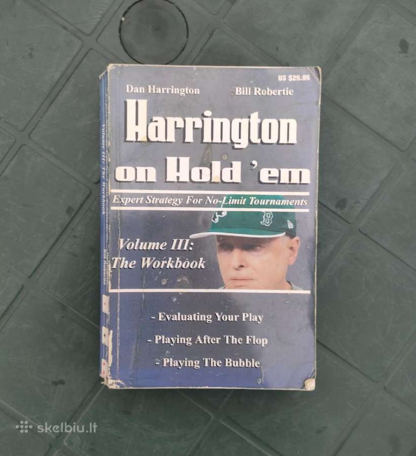 Pokerio knyga Harrington on Hold em.volume 3
