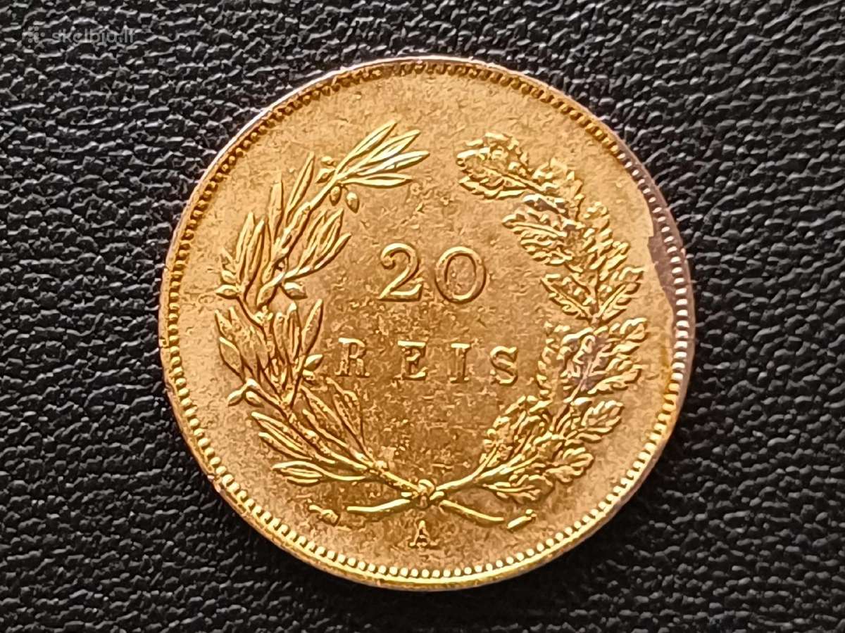 (253) 20 realų 1891m. Portugalija